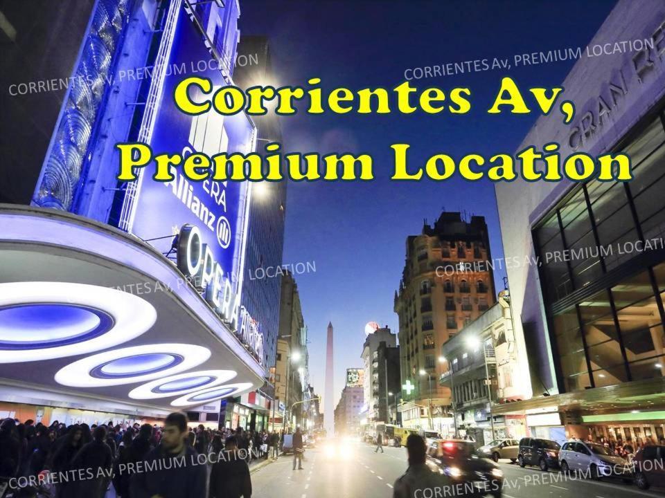 Corrientes Av, Premium Location Apartment Buenos Aires Ngoại thất bức ảnh